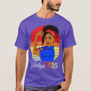 Camiseta 1935 Vintage 86. º Aniversário, 86 anos Nascer I