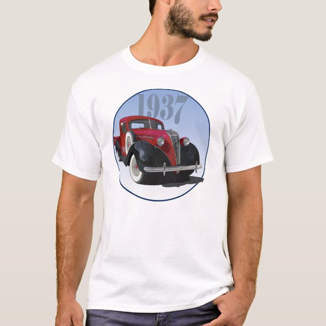 Camiseta 1937 Hudson Terraplane (Frente)