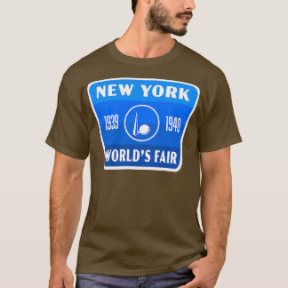 Camiseta 193940, Nova Iorque, Feira de Crachá Azul