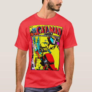 Camiseta 1940's CAT-MAN Comics