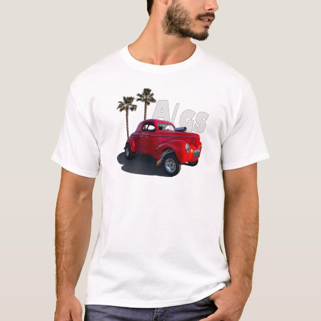 Camiseta 1941 Willys Coupe Gasser A/GS (Frente)