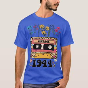 Camiseta 1944 Aniversário, Dia de Aniversário, Fofo de Vint