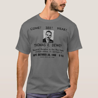 Camiseta 1948 Republicano Thomas Dewey para Presidente