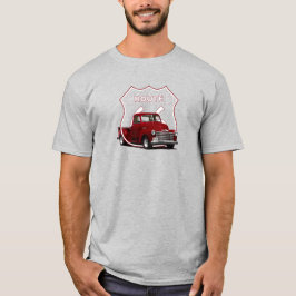 Camiseta 1950 Chevrolet 3100 Caminhão.
Caminhão Vermelho C