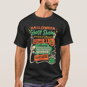 Camiseta 1950 Halloween Ghost Show