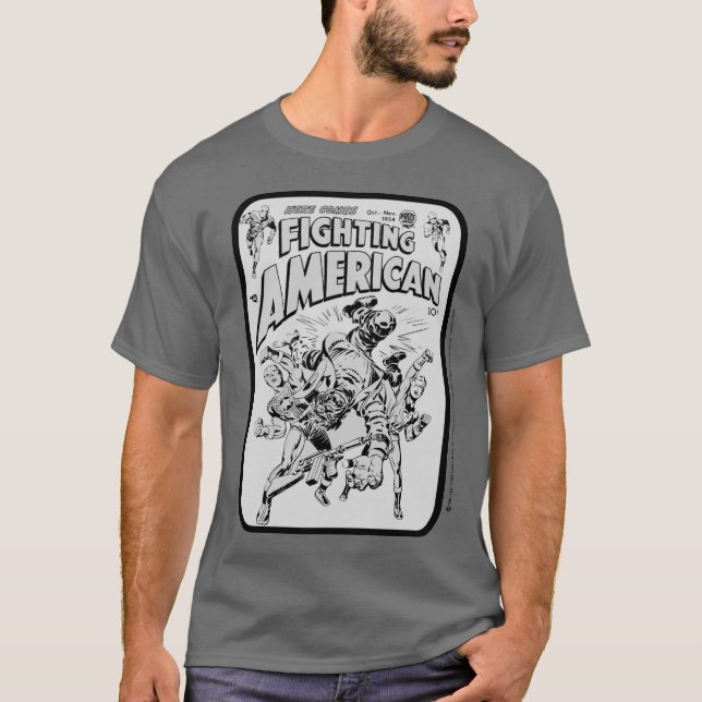 Camiseta 1950's Fighting American T-Shirt (Frente)