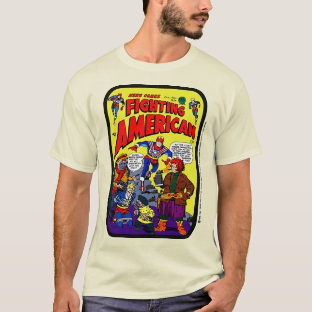 Camiseta 1950's Fighting American T-Shirt (Frente)