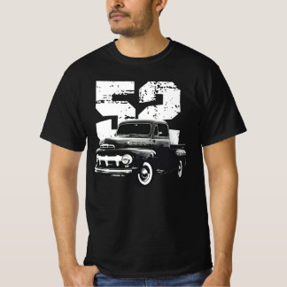 Camiseta 1952 F1 F100 Visão frontal de três quartos Silhuet