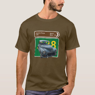 Camiseta 1952. Morris Minor. Carro clássico britânico. A38