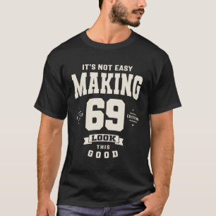 Camiseta 1954 Legendário 69 - Nascer em 1954 - 69º Aniversá