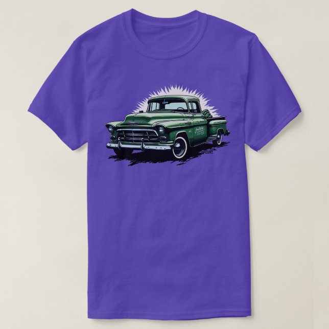 Camiseta 1955 Chevrolet 3100 (Frente do Design)