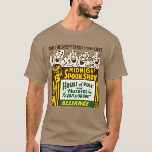 Camiseta 1955 - T-shirt da meia-noite da mostra do susto