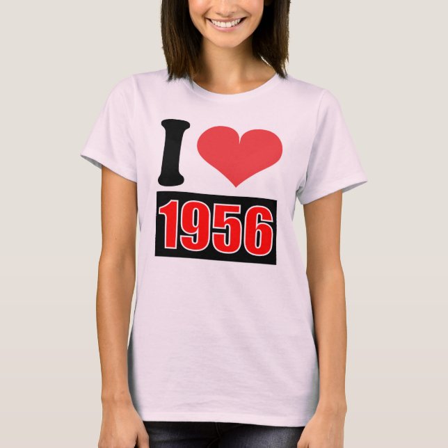 Camiseta 1956 - T-Shirt (Frente)