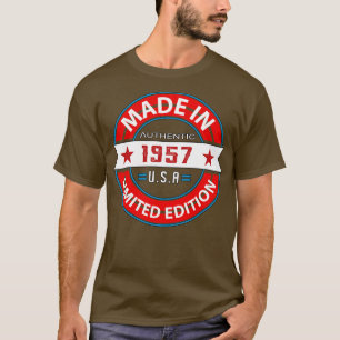 Camiseta 1957 66 anos