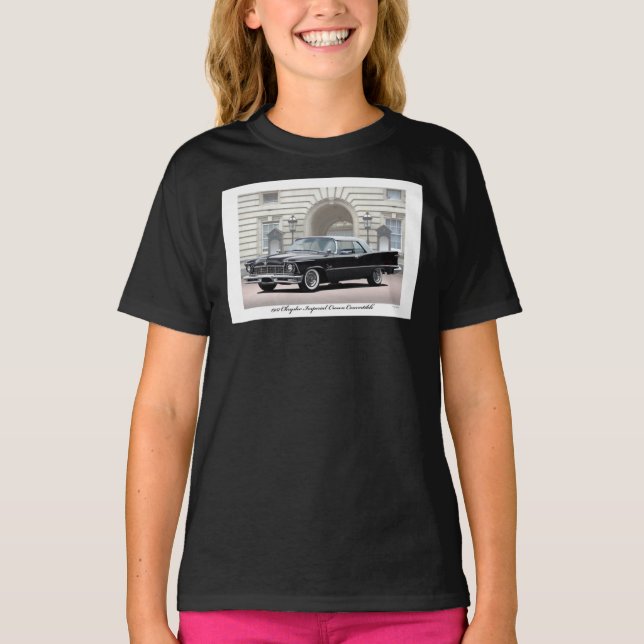 Camiseta 1957 Chrysler Imperial Crown Convertible Classic T (Frente)