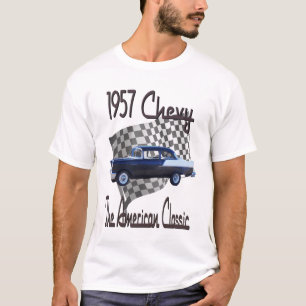 Camiseta 1957 T de Chevy, um clássico americano