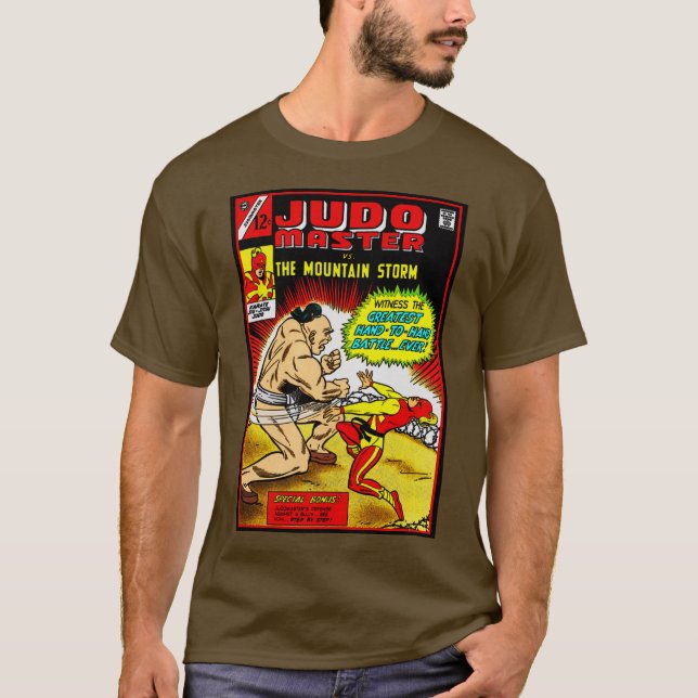 Camiseta 1960's JUDO Master Comic T-Shirt (Frente)