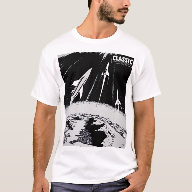 Camiseta 1960's SCI-FI Classic T-Shirt (Frente)