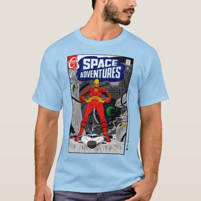 Camiseta 1960's SPACE Adventures T-Shirt (Frente)
