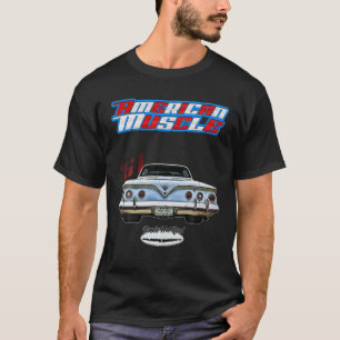 Camiseta 1961,61Hot Rod,Impala,Biscayne,Del Ray,DelRay,Musc