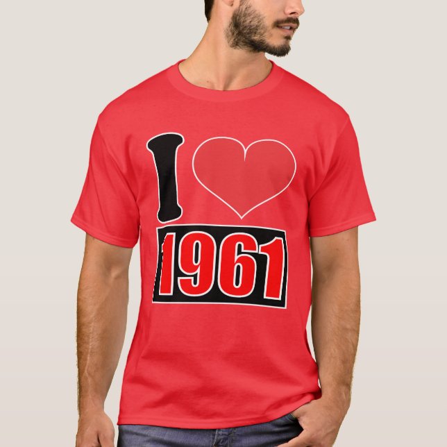 Camiseta 1961 - T-Shirt (Frente)