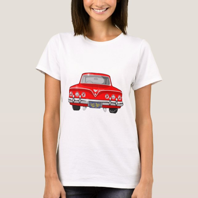 Camiseta 1961 vermelho Chevrolet (Frente)
