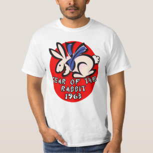 Camiseta 1963 anos do roupa e dos presentes do coelho