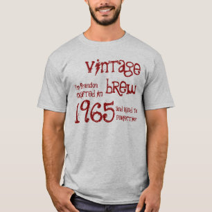 Camiseta 1965 ou ALGUMAS cinzas do aniversário da