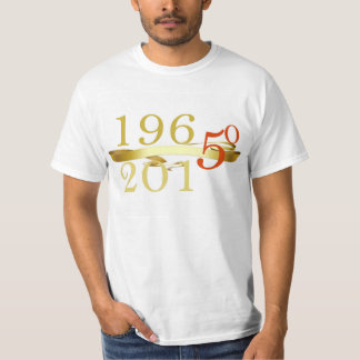 Camiseta 1965 - t-shirt 2015 50 comemorativo