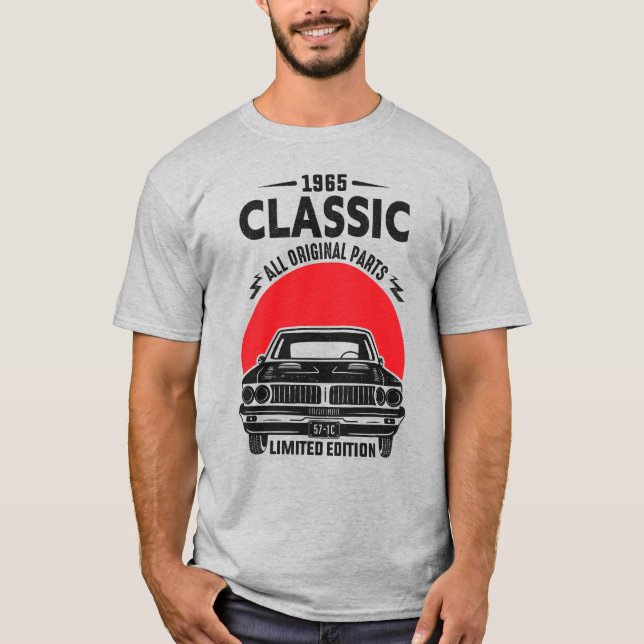 Camiseta 1965 Todas as peças originais Edição limitada (Frente)