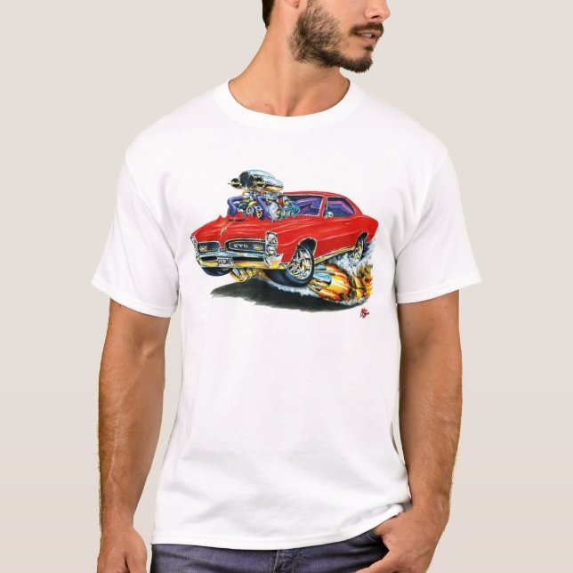 Camiseta 1966-67 carro do vermelho de GTO (Frente)