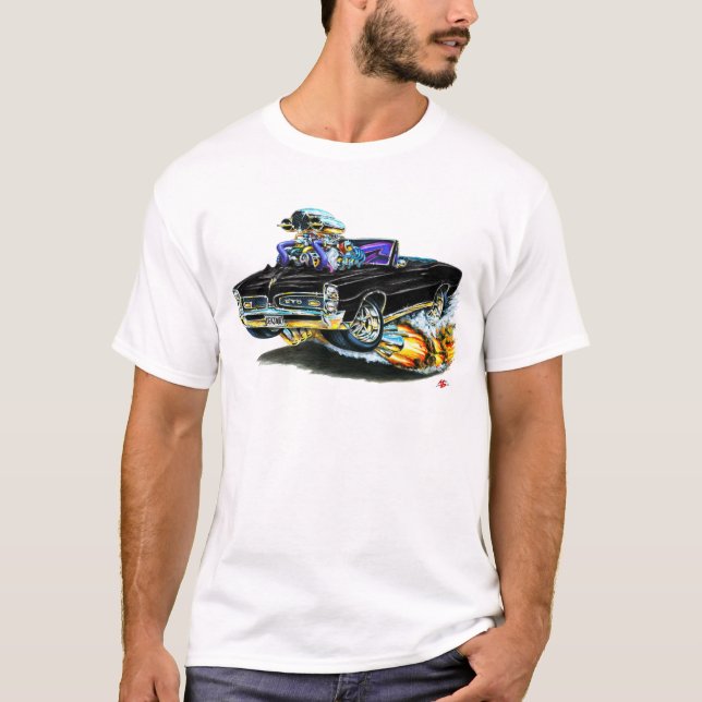 Camiseta 1966-67 Convertible preto de GTO (Frente)