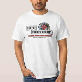 Camiseta 1966/67 de t-shirt do registro do carregador -