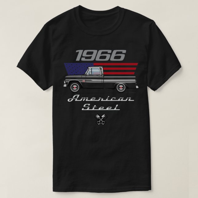 Camiseta 1966 American Steel (Frente do Design)