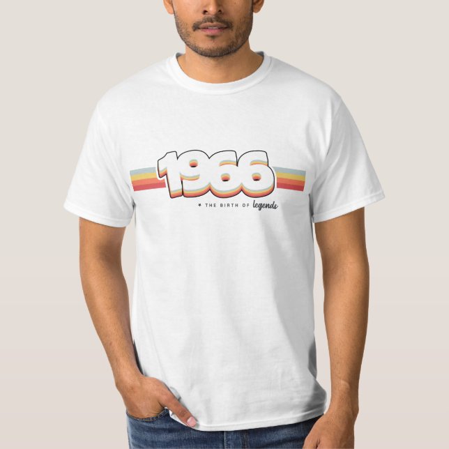 Camiseta 1966 The birth of legends (Frente)