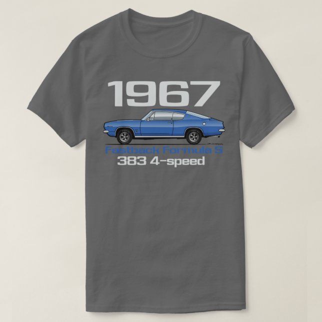 Camiseta 1967 Barracuda (Frente do Design)