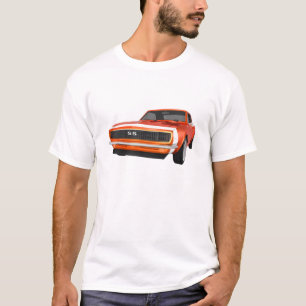 Camiseta 1967 Camaro SS: Término laranja: Modelo 3D: