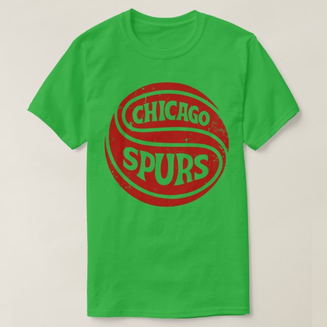 Camiseta 1967 Chicago Spurs Vintage Soccer (Frente do Design)