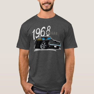 Camiseta 1968 68 Mercury clássico Cougar carros antigos rap