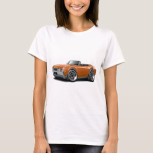Camiseta 1968 Convertible alaranjado dos velhos 442