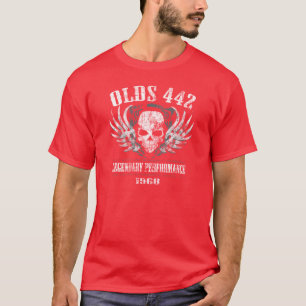 Camiseta 1968 desempenho legendário dos velhos 442