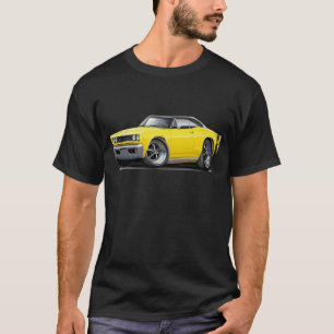 Camiseta 1968 partes superiores Amarelo-Pretas da abelha