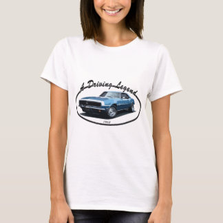 CAMISETA 1968 PRETO DE CAMARO SS