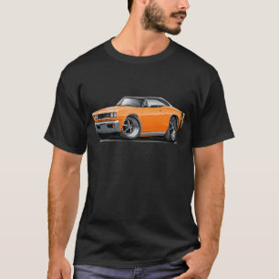 Camiseta 1969 abelhas super Alaranjado-Pretas