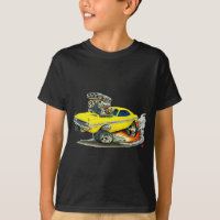 1970-72 carro do amarelo do desafiador de Dodge