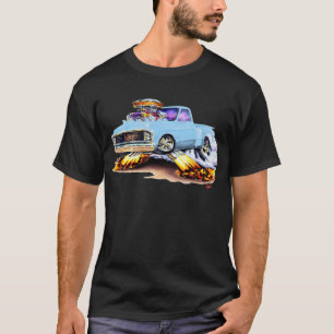 Camiseta 1970-72 luz de Chevy C10 - caminhão azul