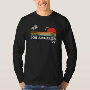 Camiseta 1970 Retro Sunset Los Angeles California Vintage