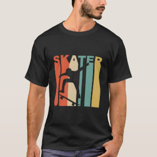 Camiseta 1970'S Style Skater Skateboarder Skateboarding