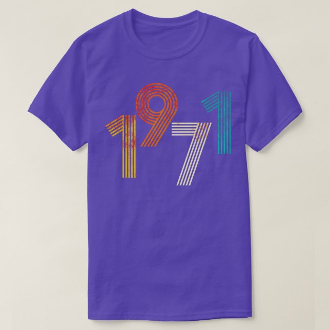 Camiseta 1971 Retroativo (Frente do Design)