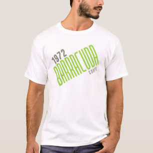 Camiseta 1972 cupé do Barracuda - centro das atenções po